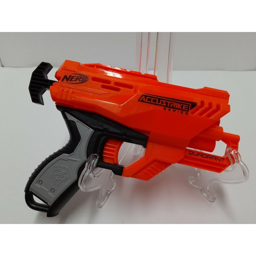 Nerf N-Strike Elite Quadrant Soft Dart Blaster Accustrike | Tested Toy
